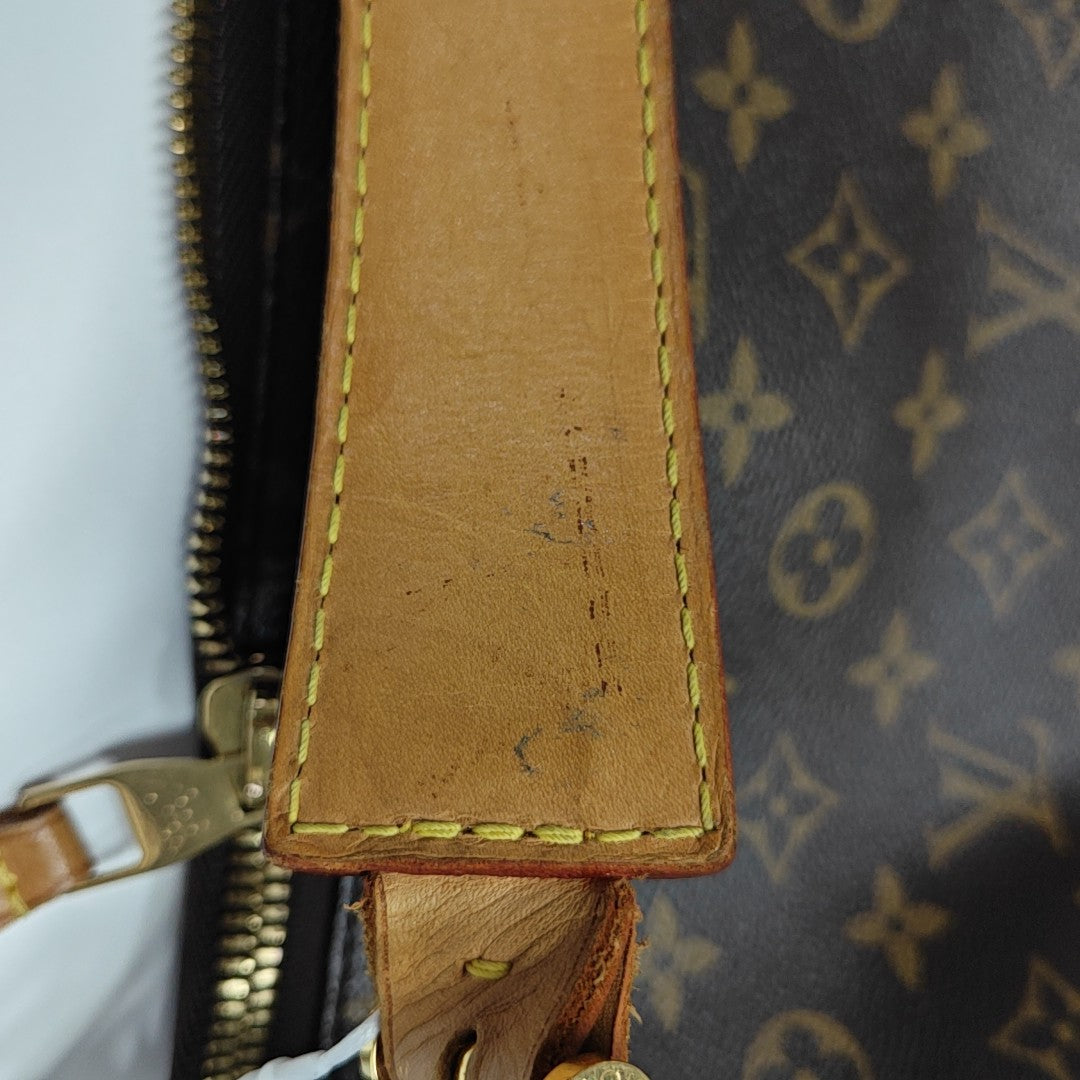 SULLY MM Monogram Coated Canvas Brown