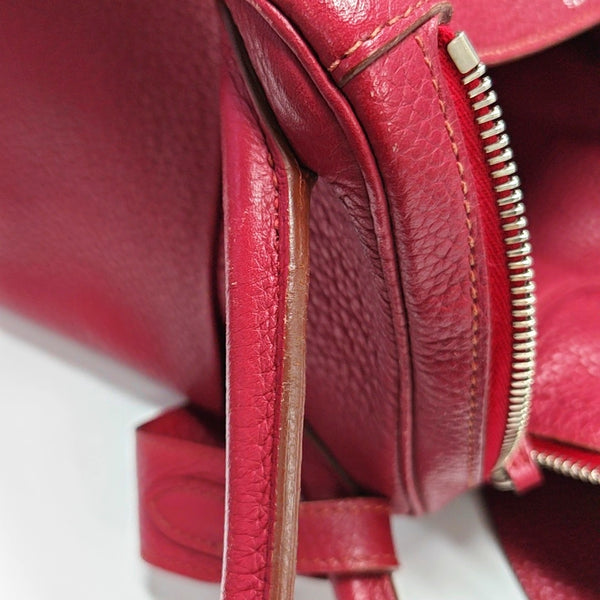 Authenticated pre-owned  Lindy 30 Clemence Red - Shoulder Bag at Looply