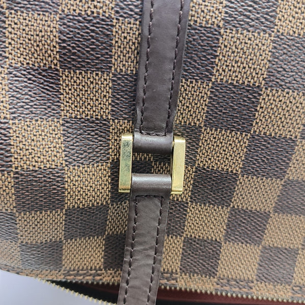 PAPILLON 30 Damier Ebene Coated Canvas Brown