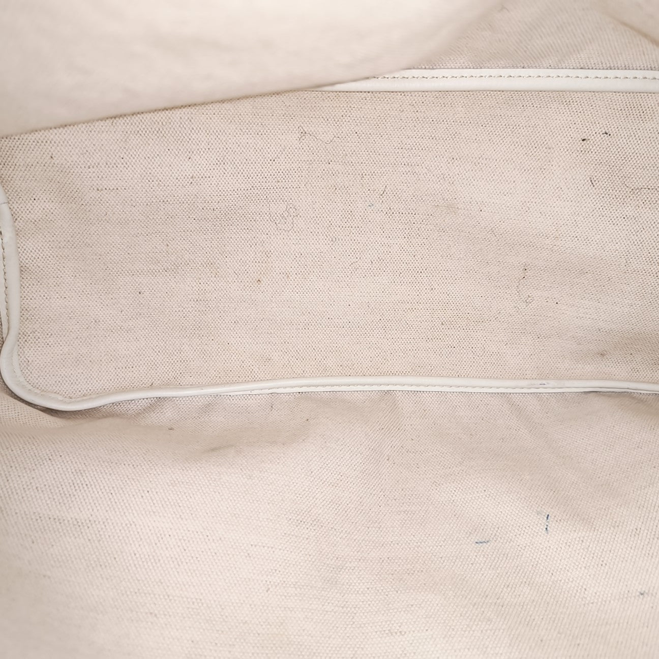 Hobo Coated Canvas White