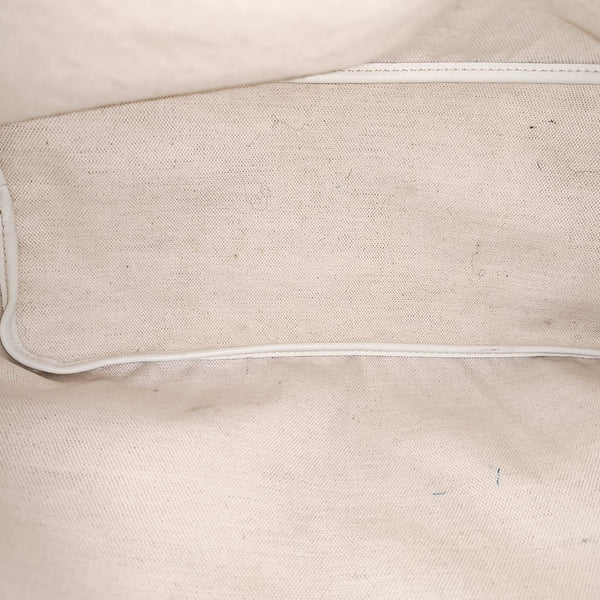 Hobo Coated Canvas White