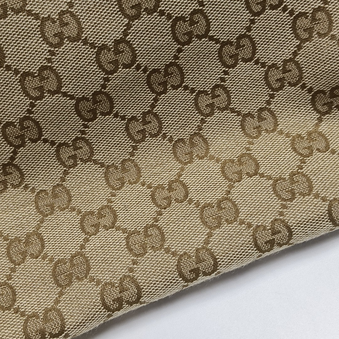 Monogram Canvas Shoulder Bag Beige