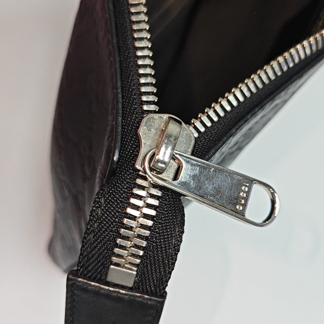 Signature Monogram Calfskin Black