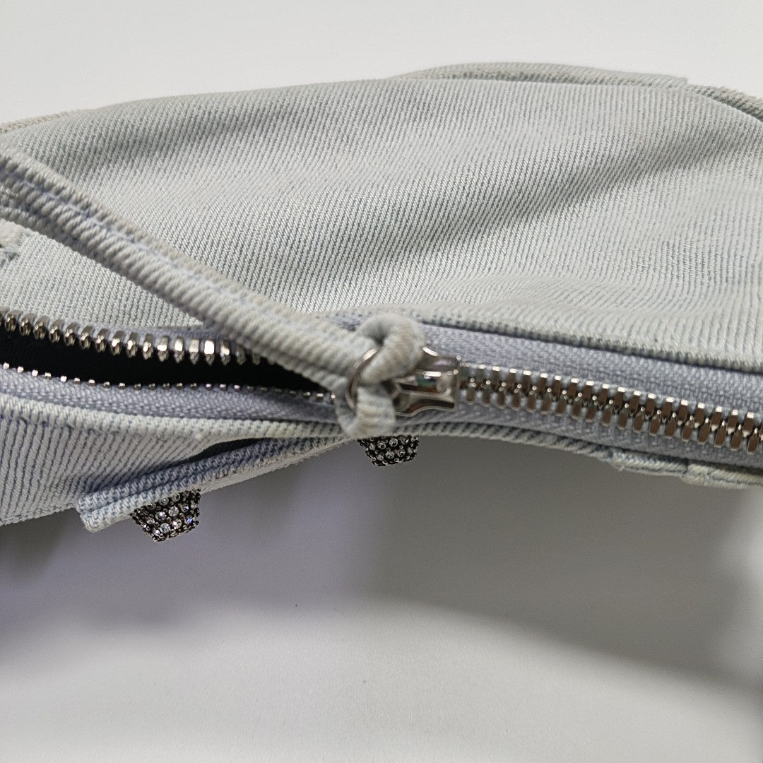 Le Cagole Mini Denim Blue