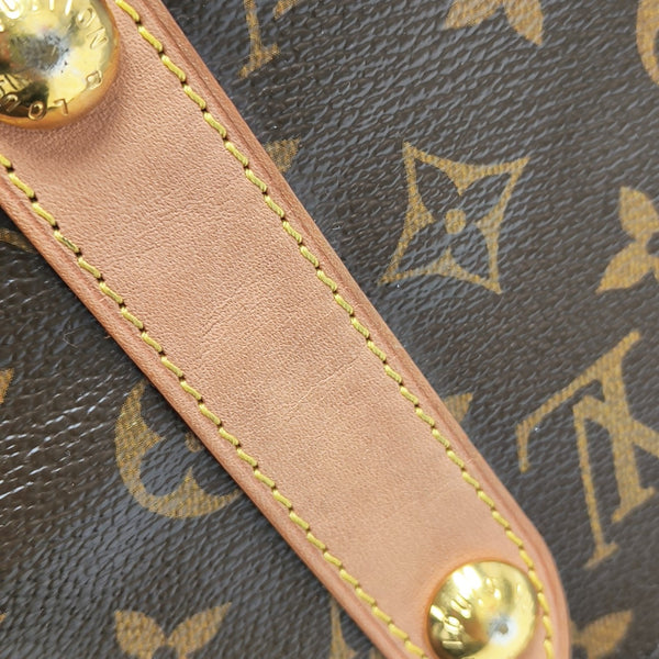 RETIRO GM Monogram Coated Canvas Brown