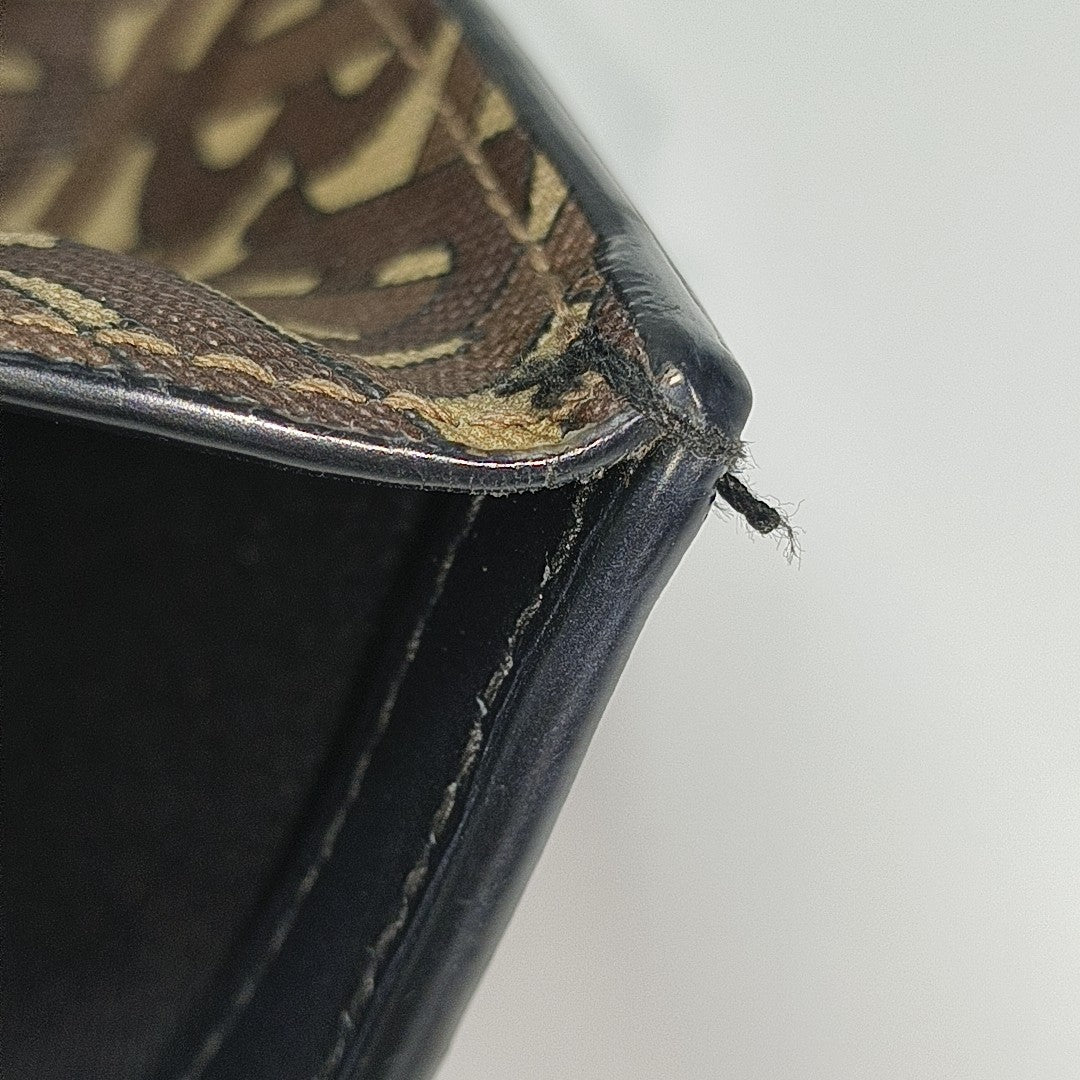 MONOGRAM Large Coated Canvas Brown