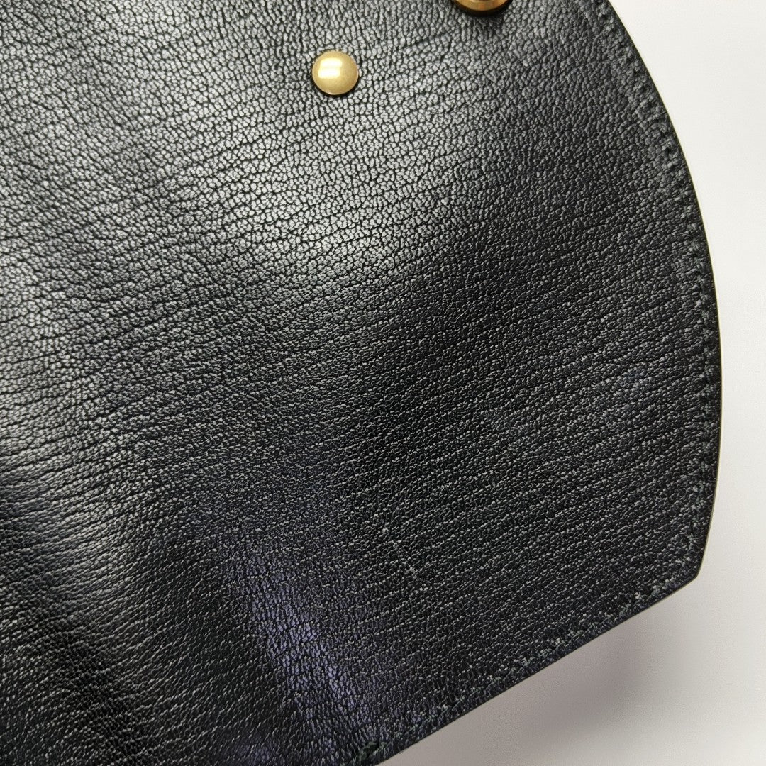 Monogram Coated Canvas Shoulder Bag Beige