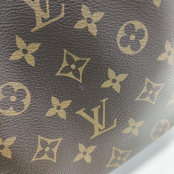 ALL IN Monogram Coated Canvas Brown