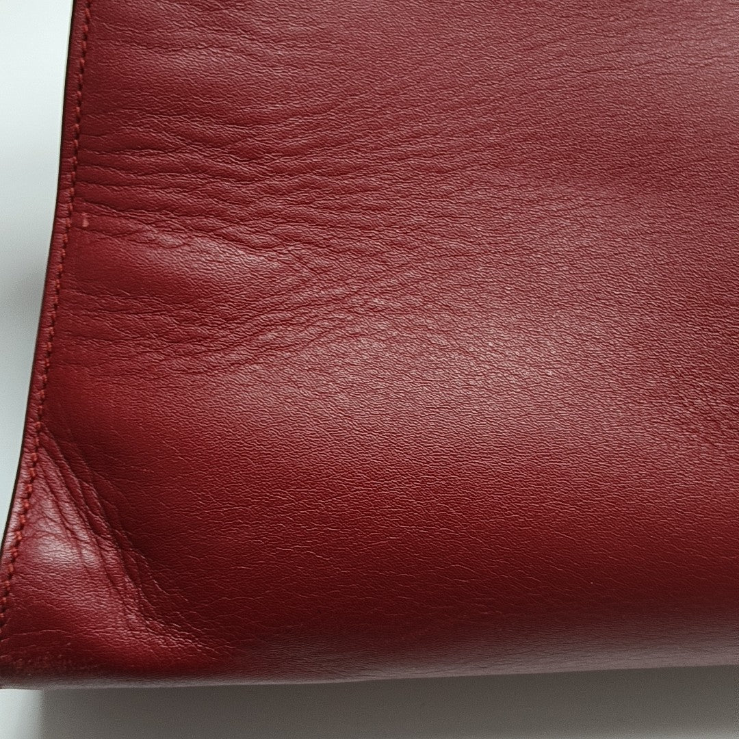 Nymphaea Medium Calfskin Red