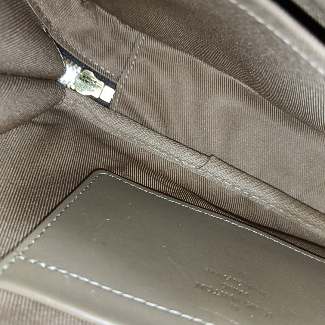 UTILITY Monogram Coated Canvas Brown