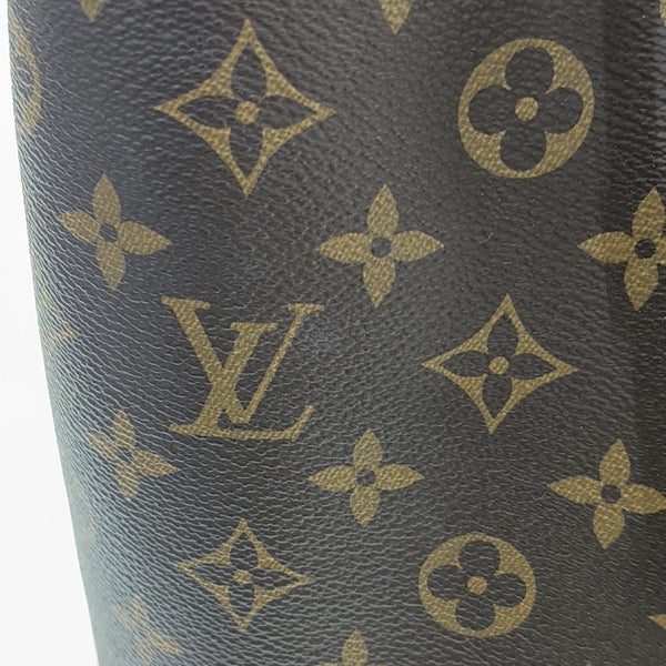 NÉONOÉ MM Monogram Coated Canvas Brown