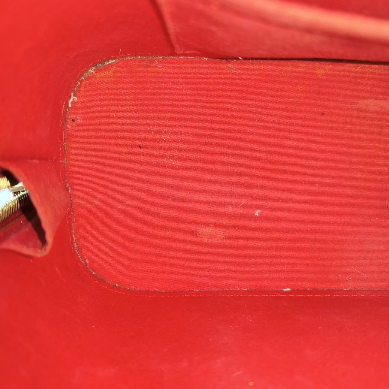 ALMA BB Monogram Patent Leather Red