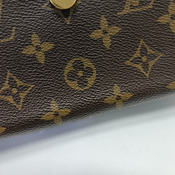 FLORENTINE Monogram Coated Canvas Brown