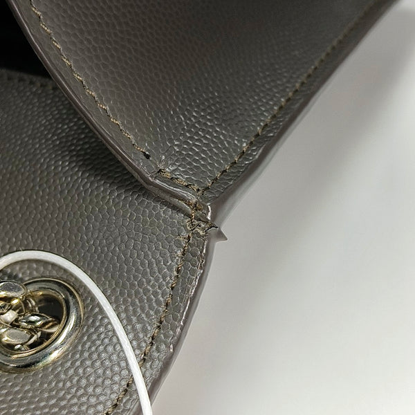 KATE Medium Calfskin Gray