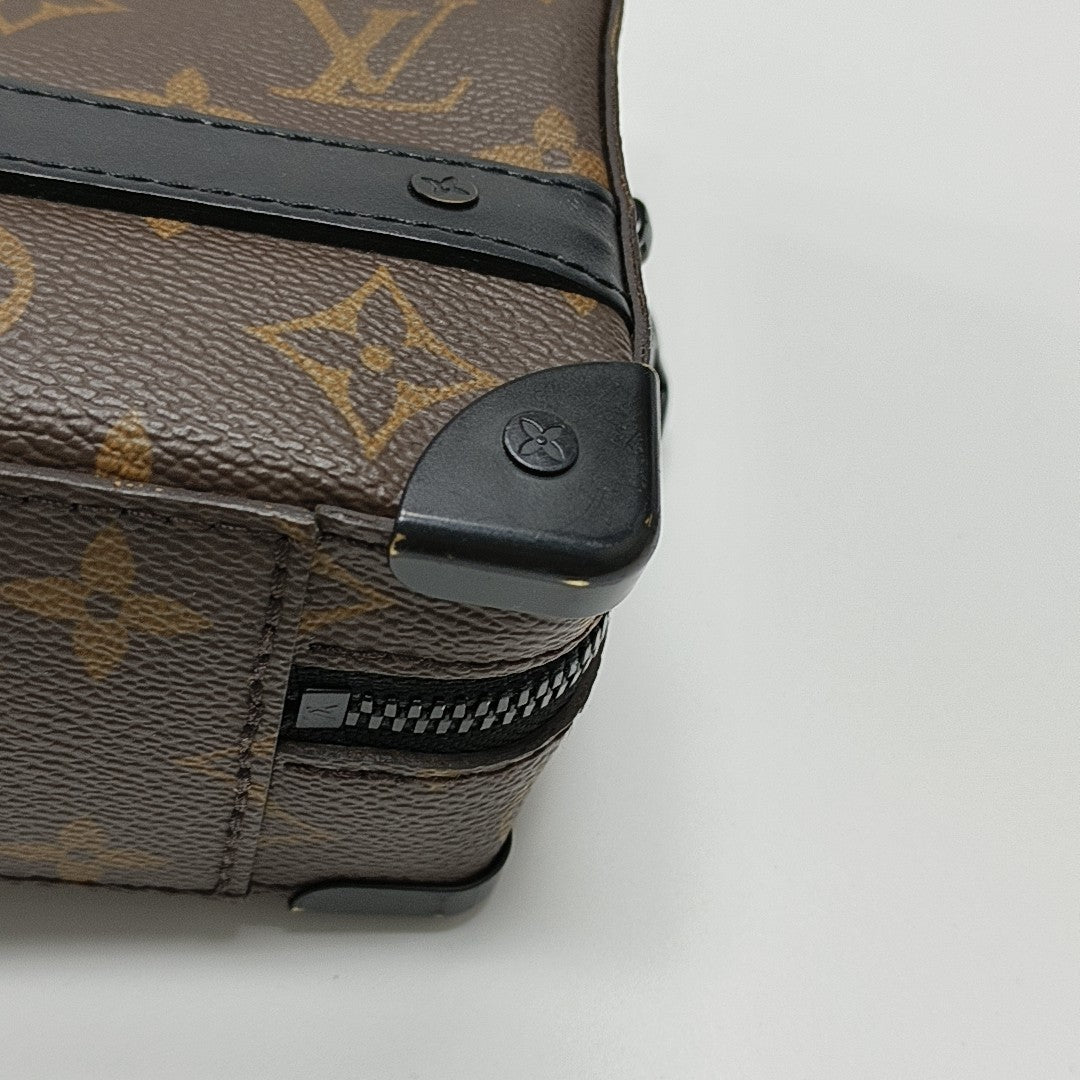 SOFT TRUNK Monogram Coated Canvas Brown