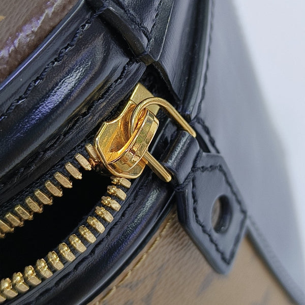 CANNES PM Monogram Coated Canvas Brown