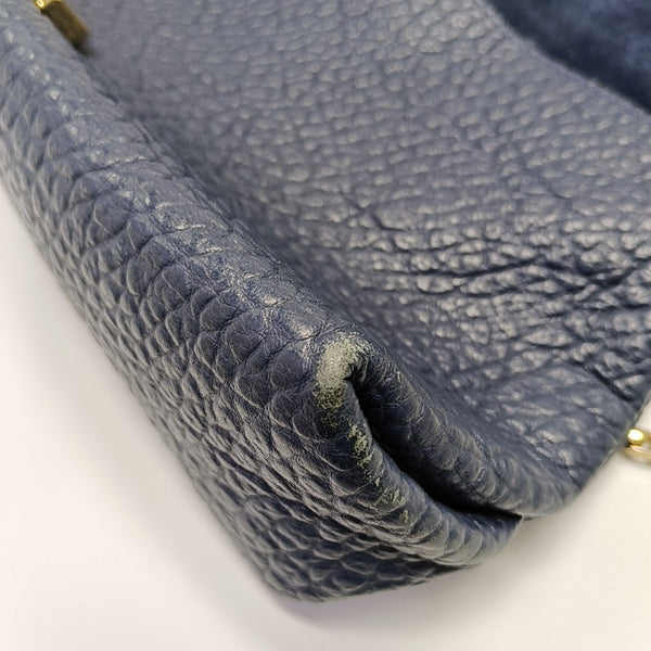 Langley Calfskin Blue