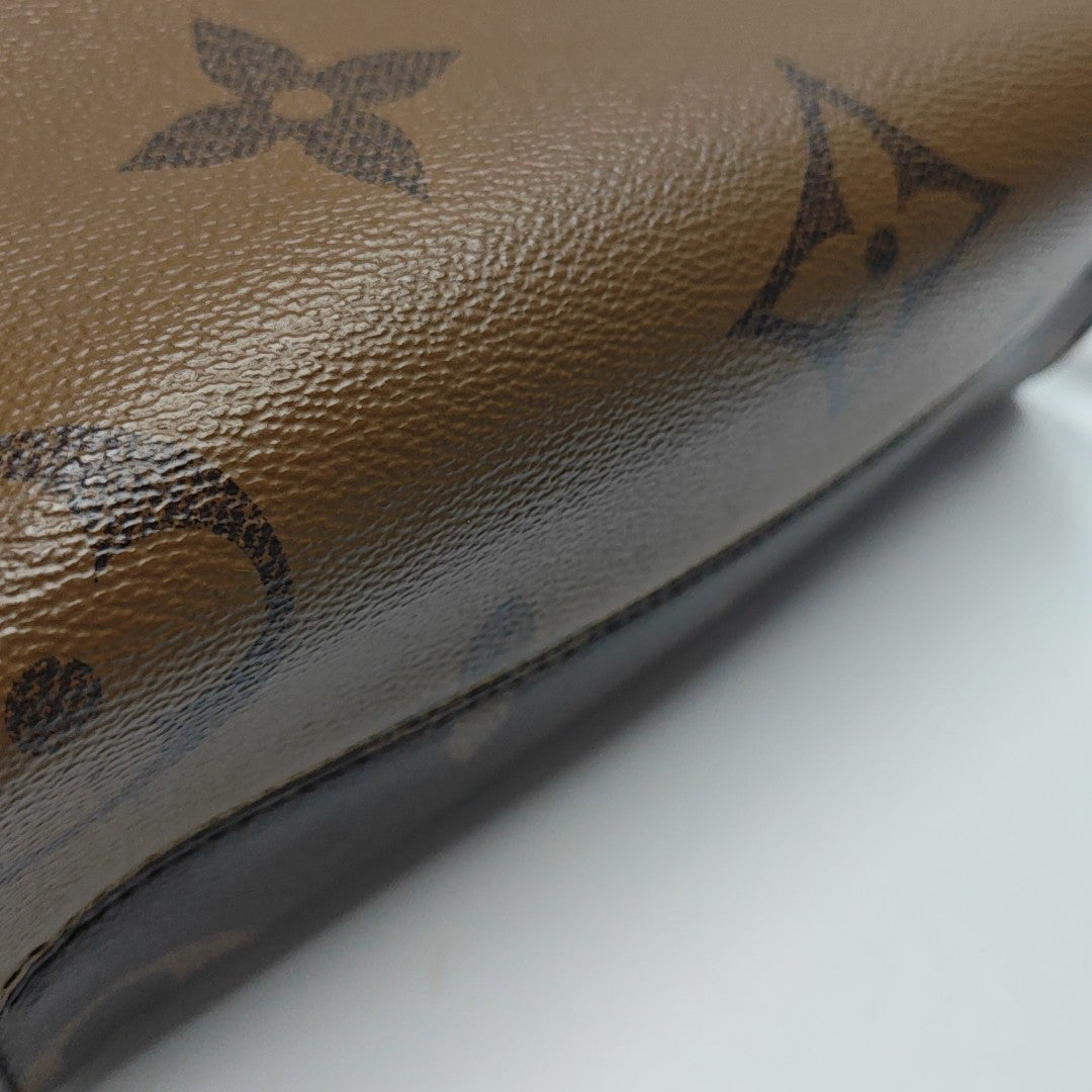 ONTHEGO PM Monogram Coated Canvas Brown
