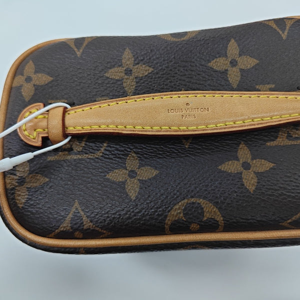 NICE Super Mini Monogram Coated Canvas Brown