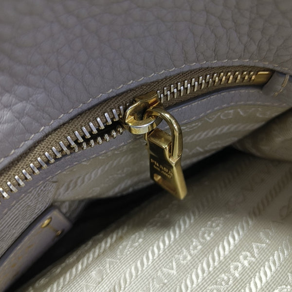 Calfskin Tote Bag Gray
