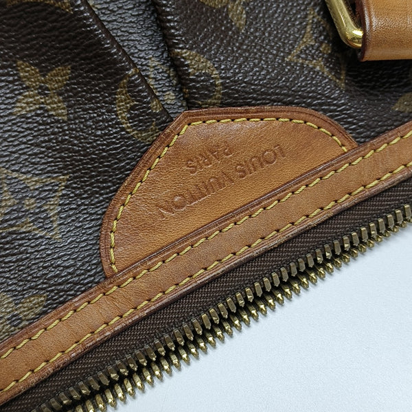 PALERMO PM Monogram Coated Canvas Brown