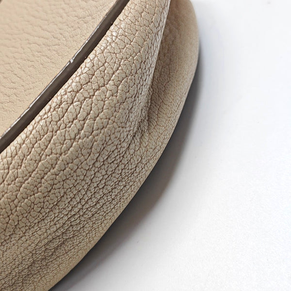Authenticated pre-owned  Drew Mini Calfskin Beige - Shoulder Bag at Looply