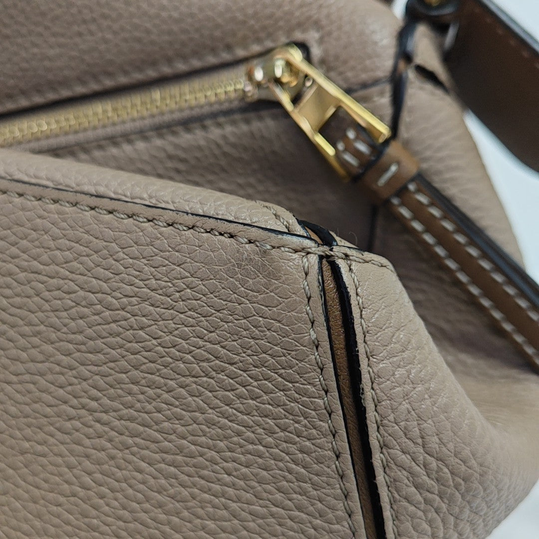Puzzle Small Calfskin Brown