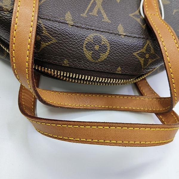 SPONTINI Monogram Coated Canvas Brown