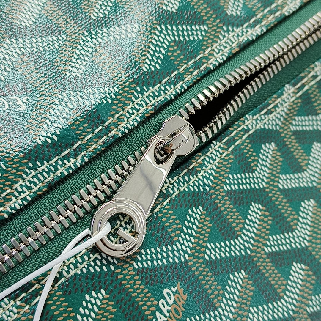 Vendôme Coated Canvas Green