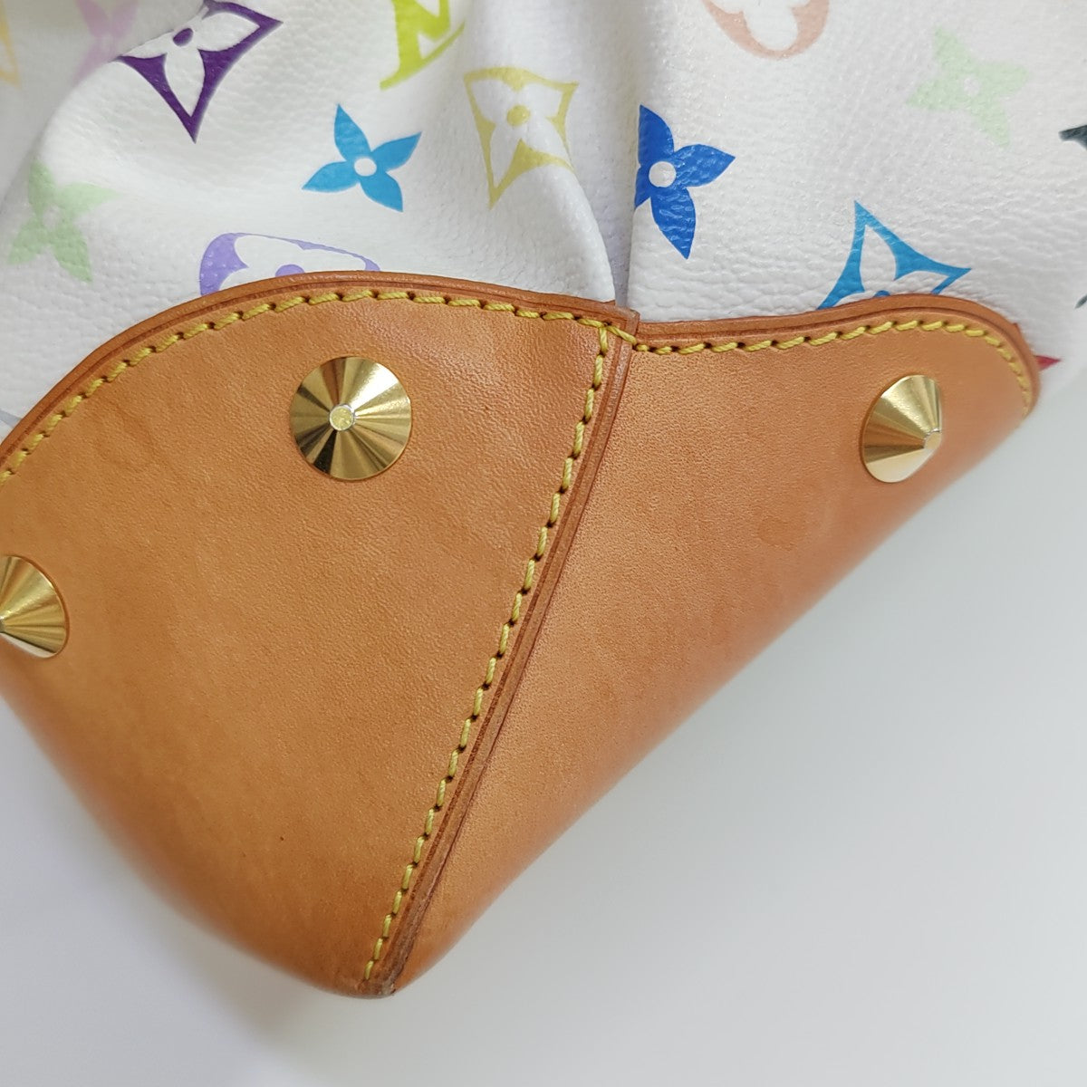 LV × TM JUDY Monogram Coated Canvas White