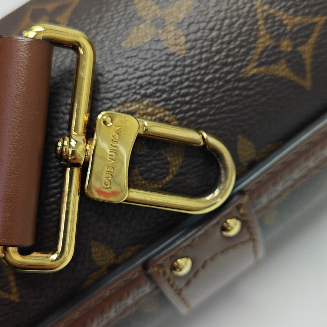 PAPILLON 19 Monogram Coated Canvas Brown