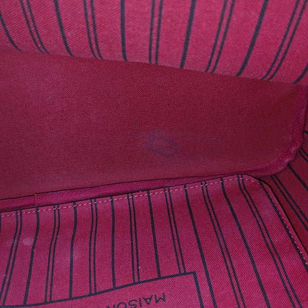 NEVERFULL MM Monogram Coated Canvas Brown