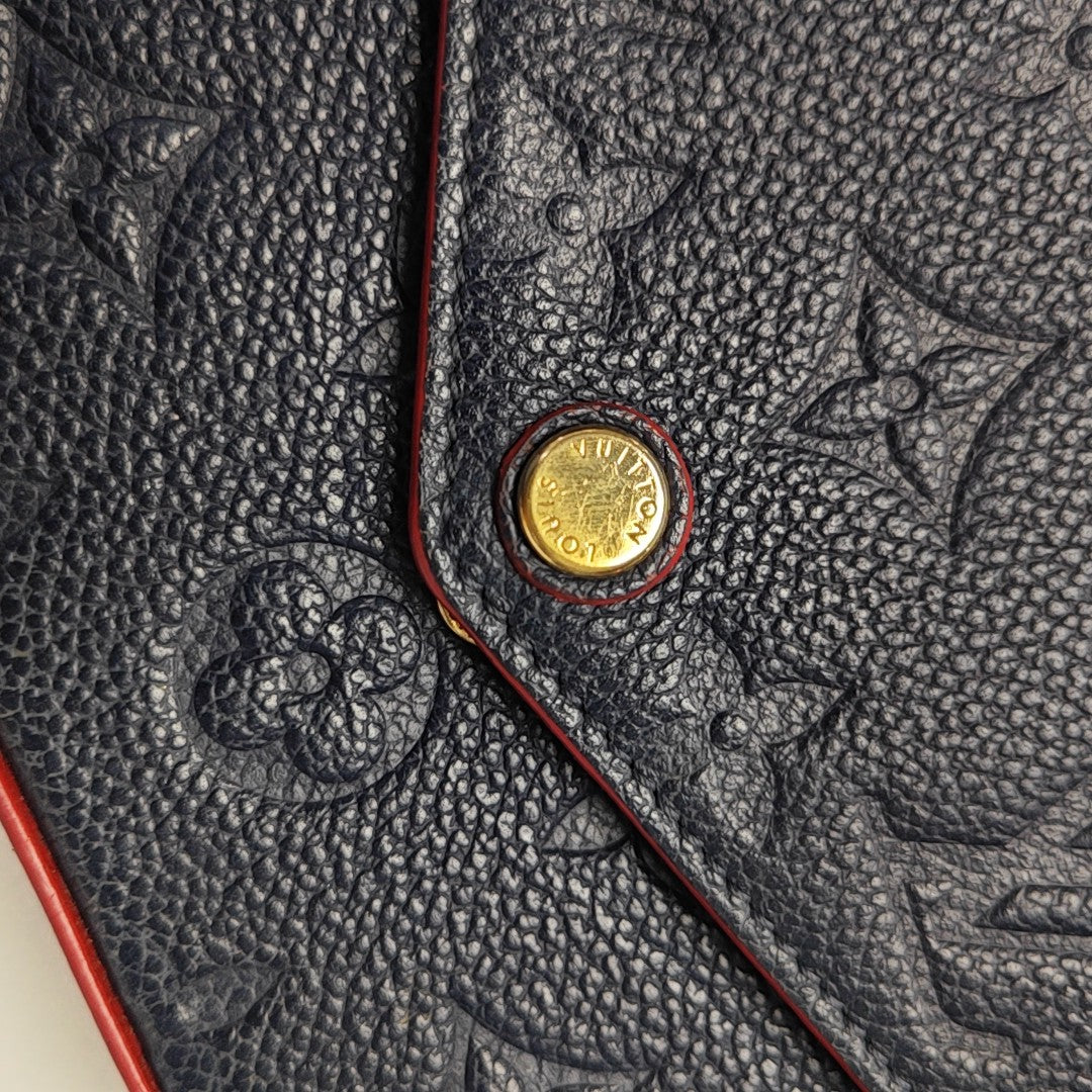 FÉLICIE Monogram Calfskin Blue