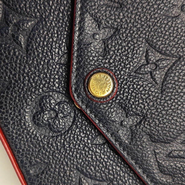 FÉLICIE Monogram Calfskin Blue
