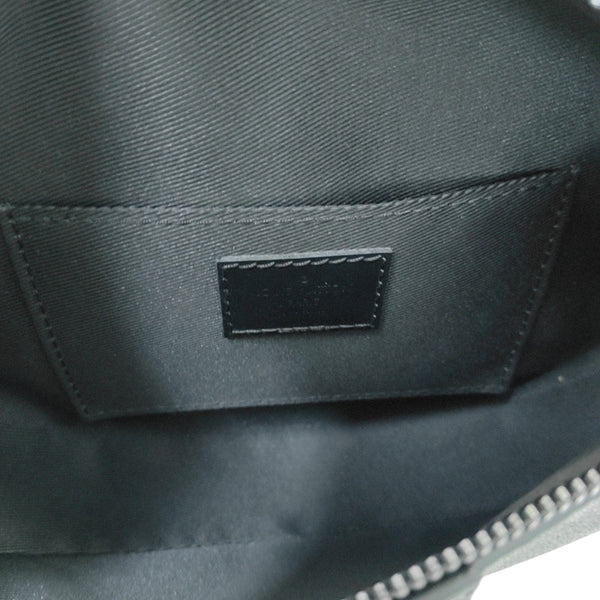 Monogram Coated Canvas Black