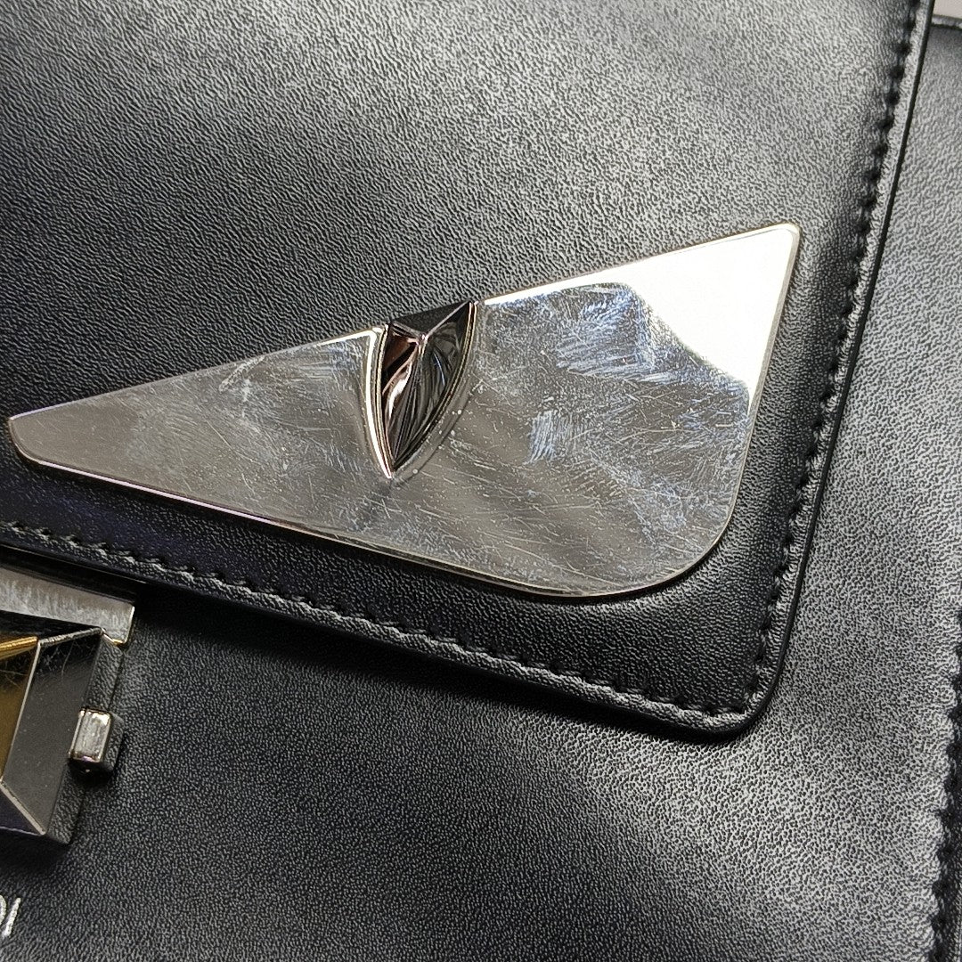 Kan I Mini Calfskin Black