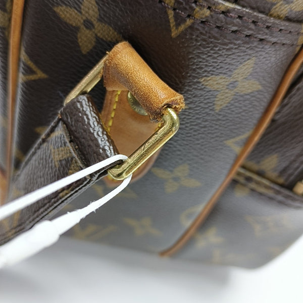 NIL Monogram Coated Canvas Brown