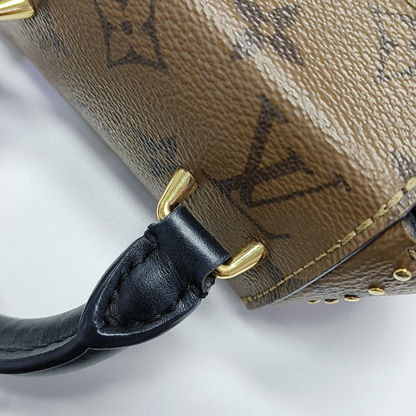 CAMERA BOX Monogram Coated Canvas Brown