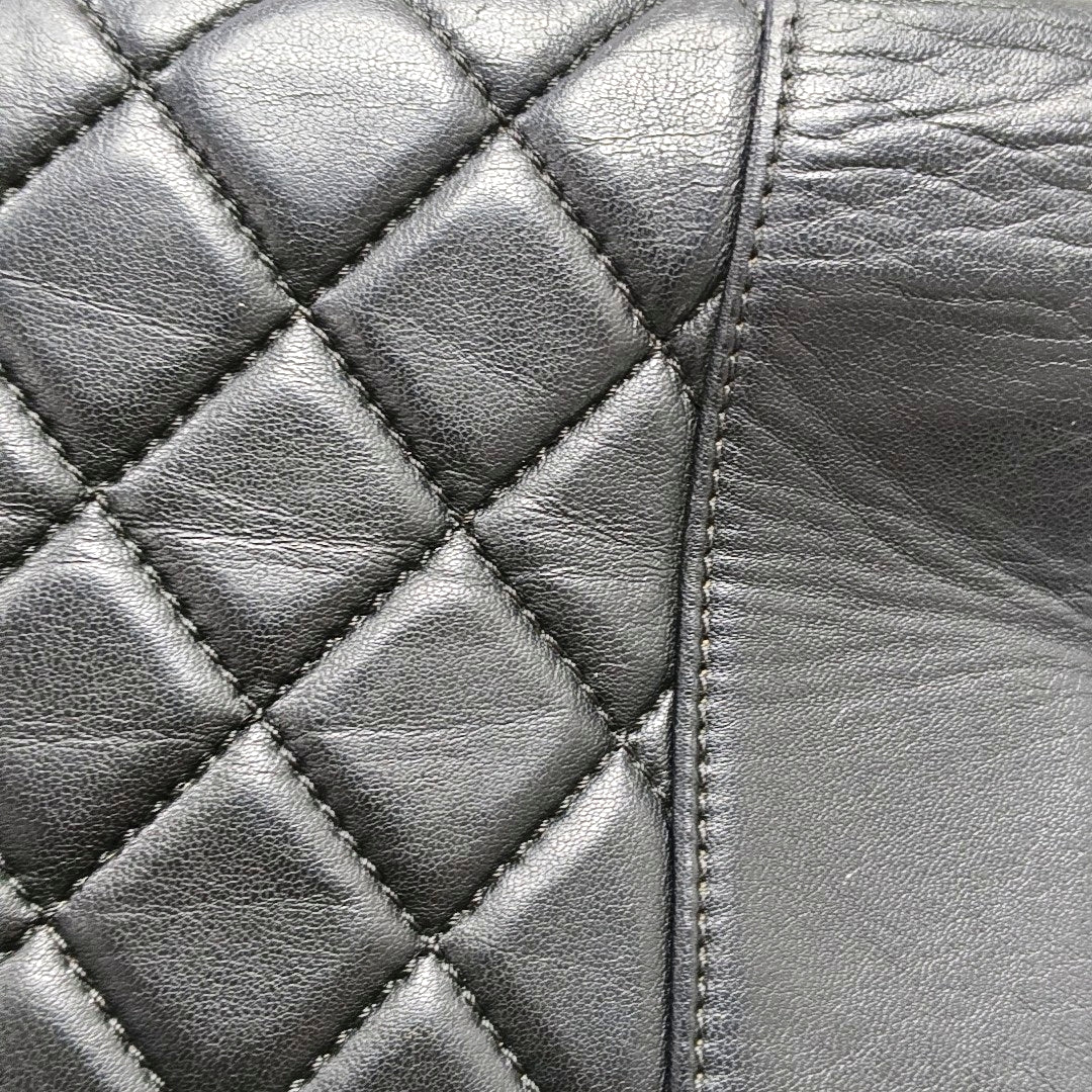 Quilted Lambskin Black