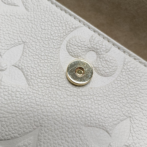IVY Monogram Calfskin Beige