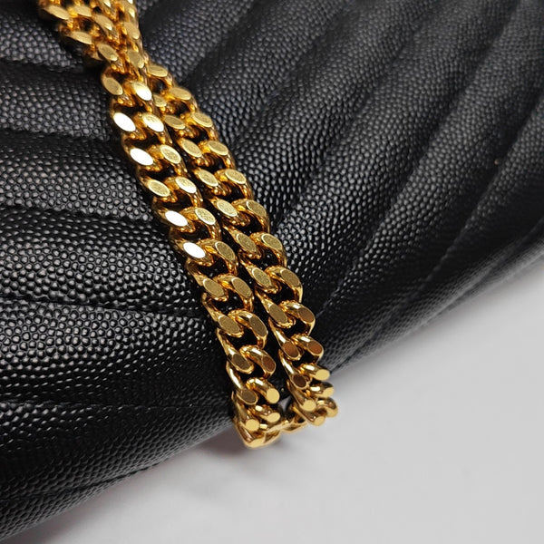 MONOGRAM Medium Quilted Calfskin Black