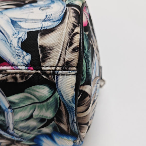Nylon Shoulder Bag Black