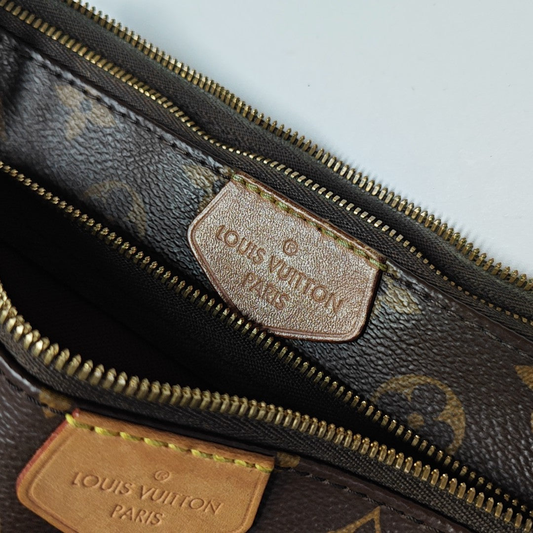 MULTI Monogram Coated Canvas Brown