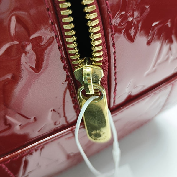 SUMMIT DRIVE Patent Leather Red