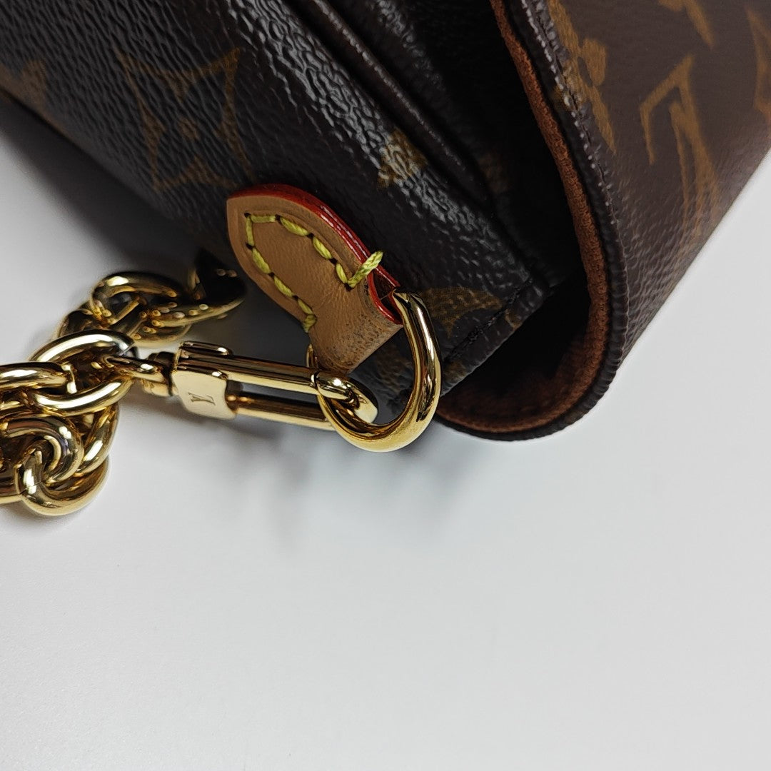 IVY Monogram Coated Canvas Brown