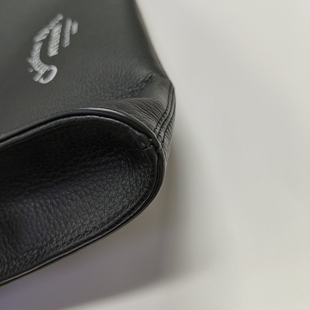 Calfskin Clutch Black
