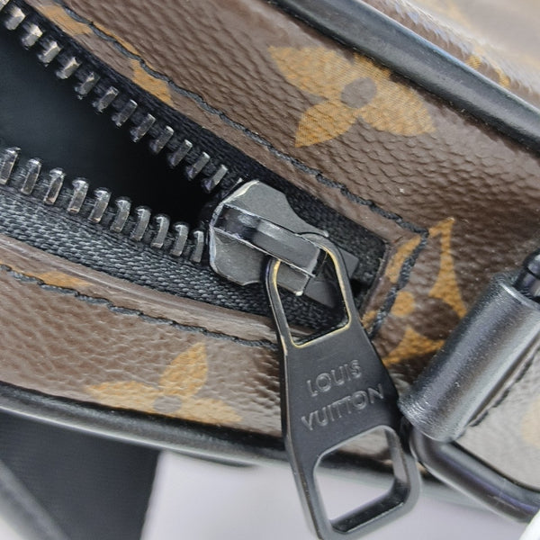 CHRISTOPHER Monogram Coated Canvas Brown