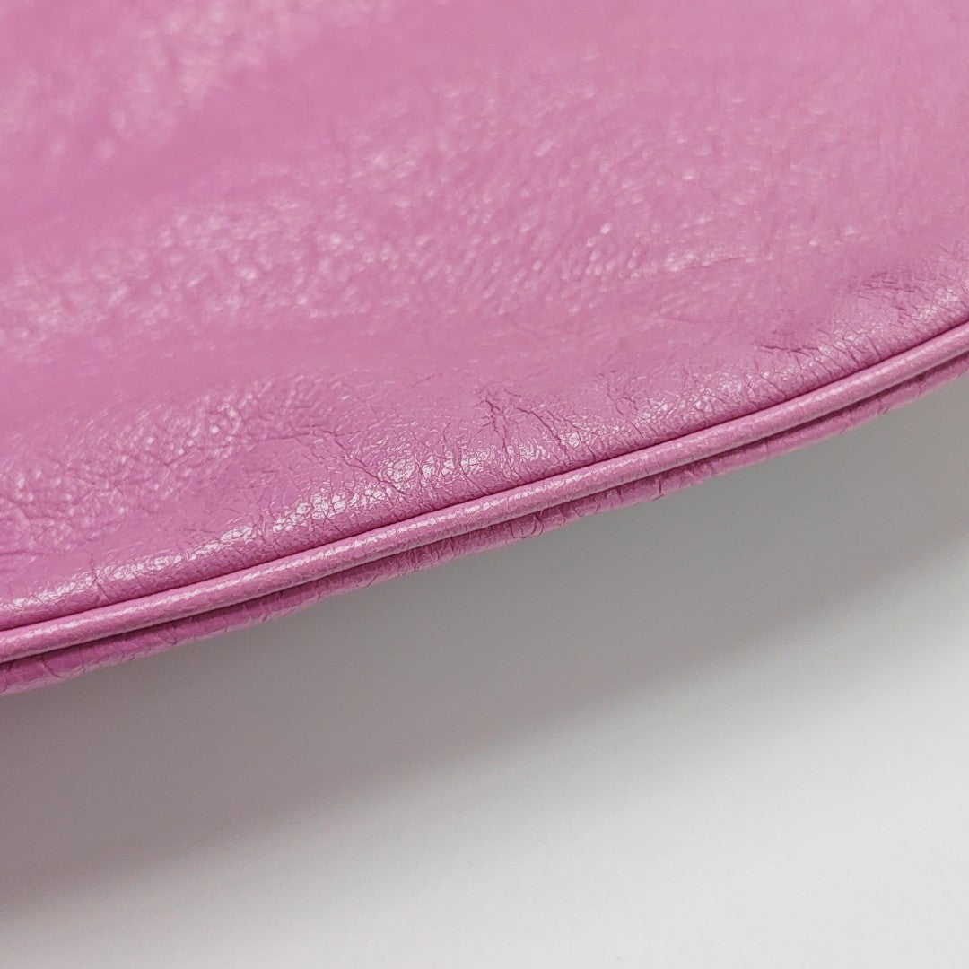 Calfskin Clutch Pink
