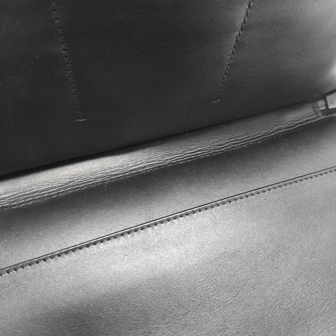 Calfskin Clutch Black