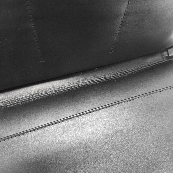 Calfskin Clutch Black